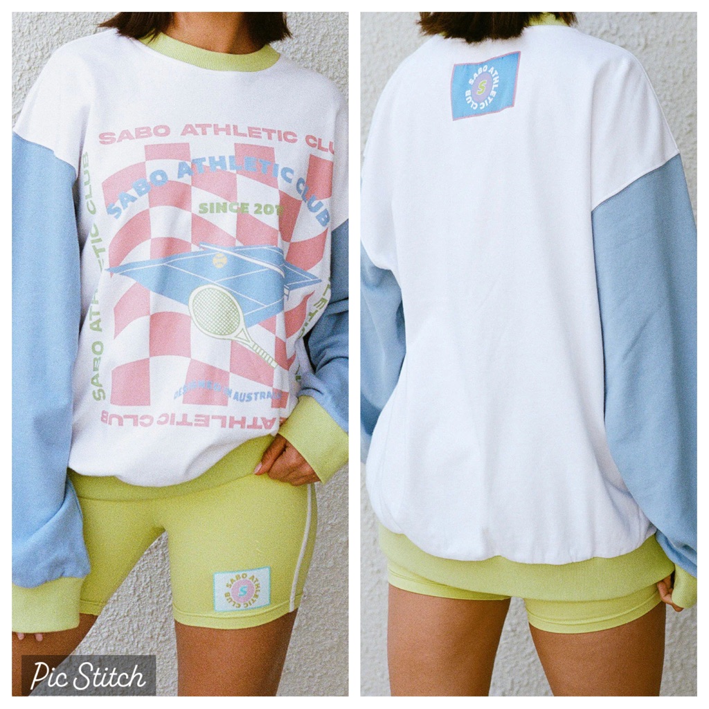Sabo Athletic Club Airlington Sweater Size 2